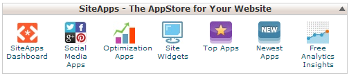 SiteApps cPanel