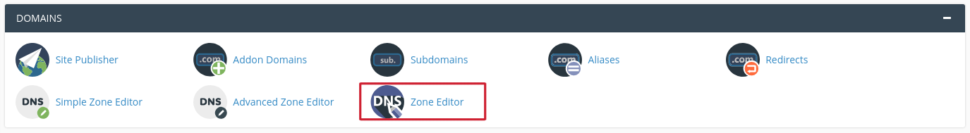 Domains-Zone-Editor