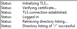 windows-ftp-filezilla-quick-connect-success